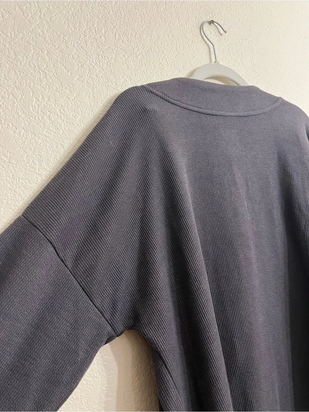 Comfy soft Felina V-Neck Sweater - Slate Gray